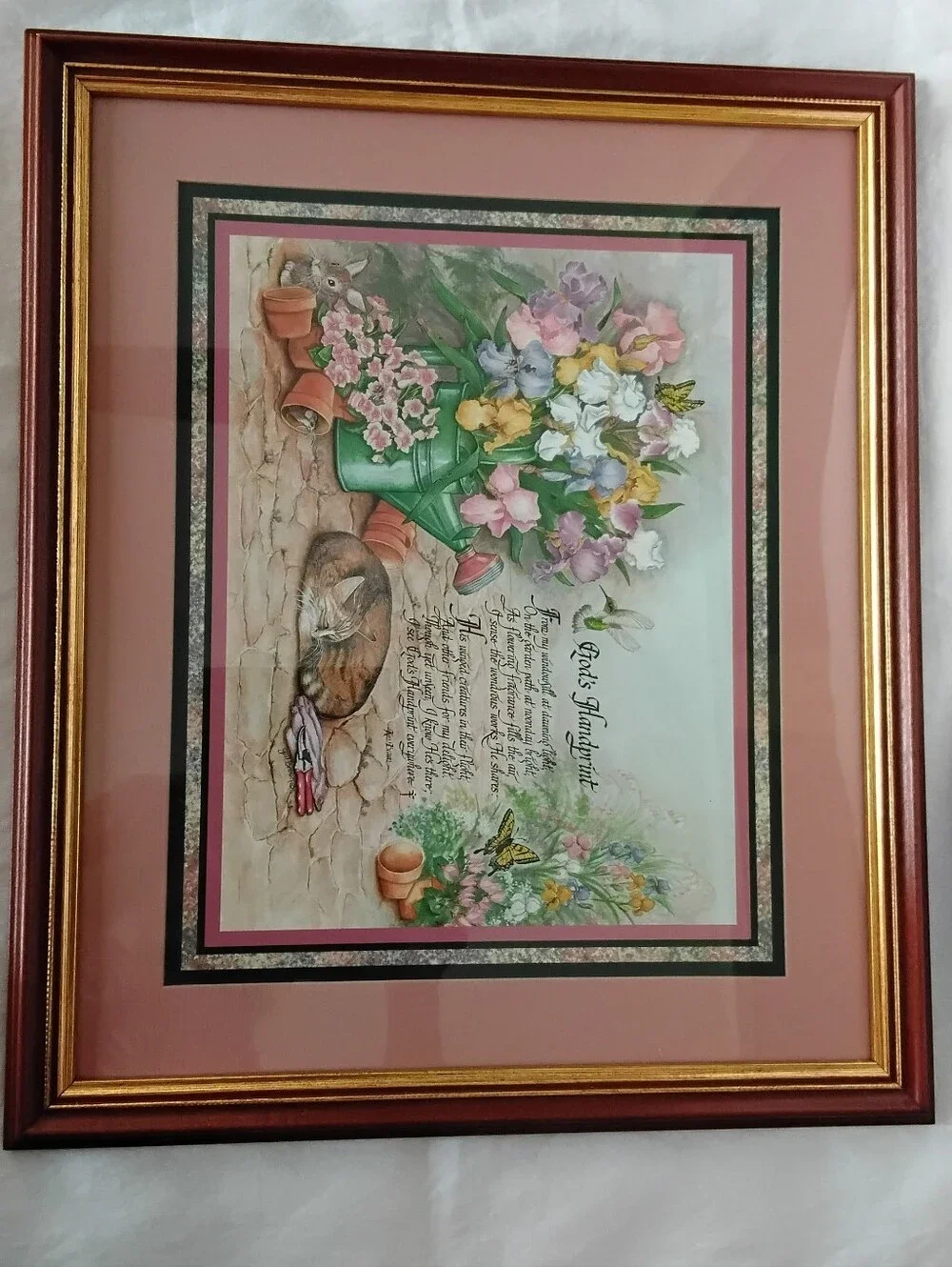 Vtg Home Interior Gail Brown 
